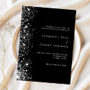 Search for black tie wedding invitations Black and white