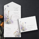 Search for lavender butterfly wedding invitations Wildflower