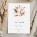 Search for rustic first communion invitations Girl