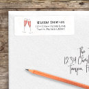 Search for pink bridal shower return address labels Basic