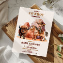 Search for little cowboy baby shower invitations Is on his way