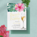 Search for pink flowers bridal shower invitations Brunch and bubbly