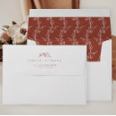 Search for terracotta wedding envelopes Botanical