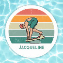 Search for girls swimming stickers For her