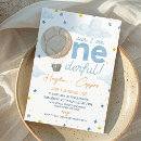 Search for blue mr onederful invitations Blue hot air balloon
