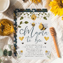 Search for bumblebee baby shower invitations Mama to bee