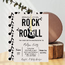 Search for rock and roll baby shower invitations Guitar