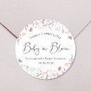 Search for baby girl floral stickers Baby in bloom