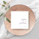 Search for lavender wedding napkins Elegant