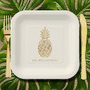 Search for pineapple plates Gold