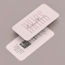 Search for aesthetic business cards Beauty salon