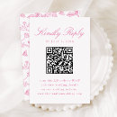 Search for pink pattern rsvp cards Elegant