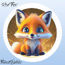 Search for fox animal stickers Kids