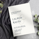 Search for black and cream wedding invitations Contemporary