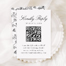 Search for black floral pattern invitations Black and white