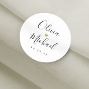 Search for couple names wedding stickers Modern