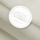 Search for vintage wedding stickers Simple