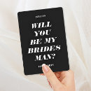 Search for text bridesmaid cards Modern