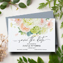 Search for hydrangea wedding save the dates Modern