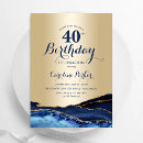 Search for luxury 40th birthday invitations Elegant