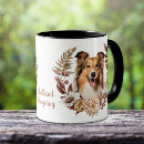 Search for shetland sheepdog mugs Watercolor