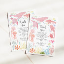 Search for under the sea thank you cards Cute