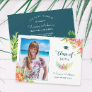 Search for tropical graduation invitations Watercolor