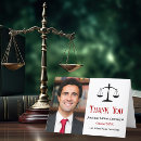 Search for law school thank you cards Scales of justice