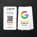 Search for google review business cards 5 star review