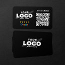 Search for leave business cards Business review request