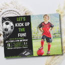 Search for player birthday invitations Fun