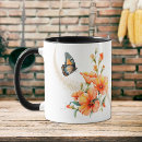 Search for orange butterfly mugs Modern