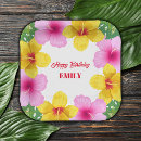 Search for hibiscus paper plates Aloha