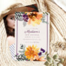 Search for sunflower photo invitations Wildflower