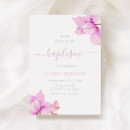 Search for pretty christening invitations Watercolor