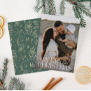 Search for sage green christmas cards Botanical