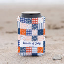 Search for red white blue can coolers Summer party