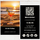 Search for cocktail business cards Beach