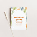 Search for summer soiree invitations Pool