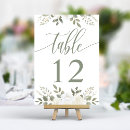 Search for floral wedding table cards Elegant table number