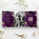 Search for deep purple invitations All in one