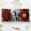 Search for maroon and gold wedding invitations All in one