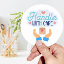 Search for caring hands stickers Small business
