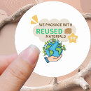 Search for green planet stickers Reuse
