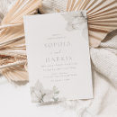 Search for cream white wedding invitations Floral