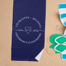 Search for honeymoon beach towels Newlyweds