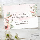 Search for bird invitations New baby