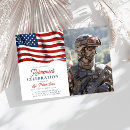 Search for patriotic seasonal invitations Watercolor