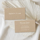 Search for vintage business cards Kraft