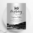 Search for female 80th birthday invitations For her